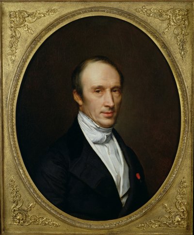 Ritratto di Louis Cauchy (1789-1857) da French School